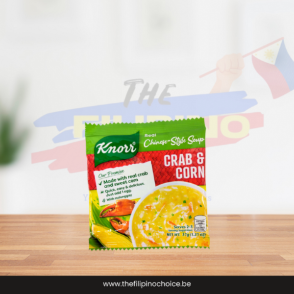 KNORR Real Chinese-Style Soup – Crab & Corn