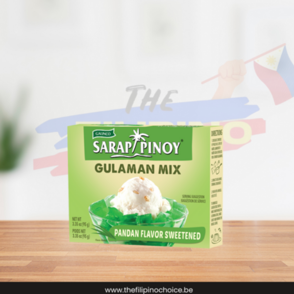GALINCO Gulaman Mix – (Pandan Flavor Sweetened)