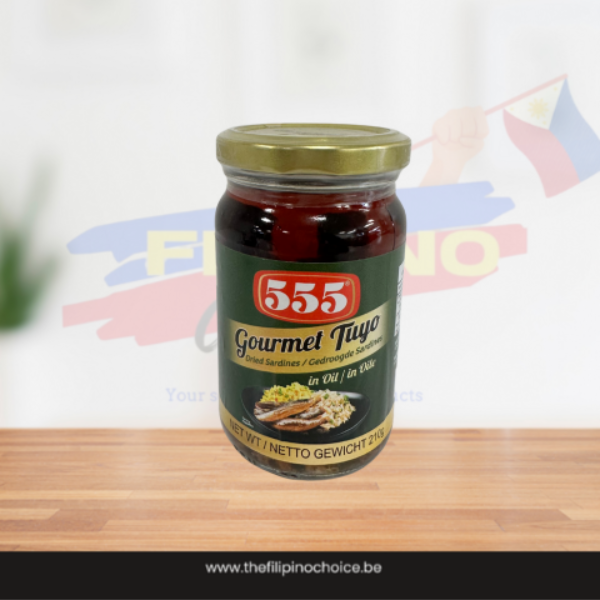 555 Gourmet Tuyo – Dried Sardines in Oil