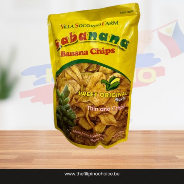 Villa Socorro Farm Sabanana Banana Chips – Sweet Original Flavor
